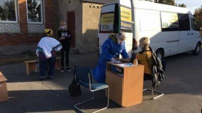 На Харьковщине кандидат-"слуга" организовал бесплатное тестирование на COVID-19 ОПОРА обратилась в полицию по поводу возможного подкупа избирателей