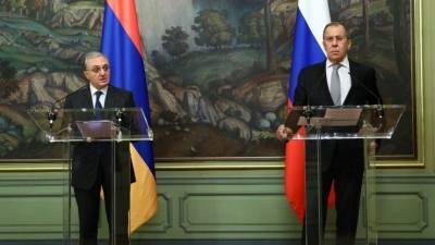 Итоги переговоров Лаврова с главой МИД Армении по ситуации в Нагорном Карабахе