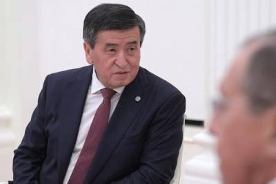 Спецпредставитель генсека ОНН считает Жээнбекова легитимным президентом Киргизии