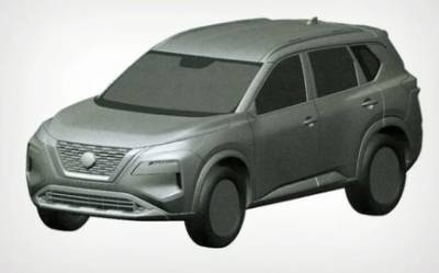 Nissan запатентовал в России дизайн нового X-Trail