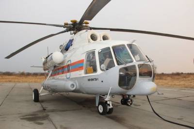 Вертолёт МЧС экстренно доставил маму с младенцем в Хабаровск