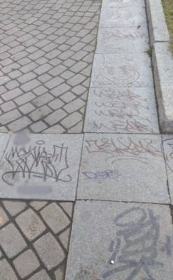 Малолетние вандалы напакостили в центре Вологды