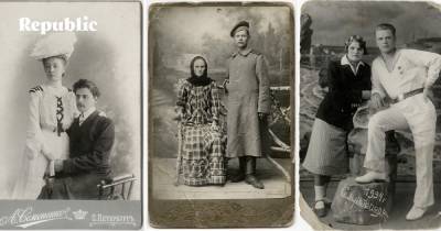 Как менялся стиль парных портретов и сами люди с 1865 по 1945 год? - republic.ru