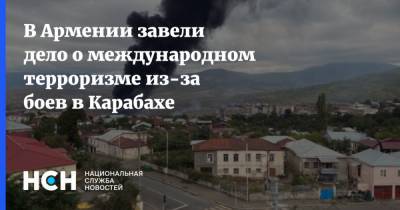 В Армении завели дело о международном терроризме из-за боев в Карабахе