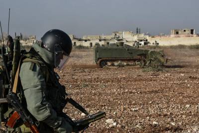 Военная полиция РФ в Сирии столкнулась с акцией протеста