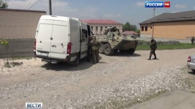 Трое правоохранителей погибли в перестрелке с боевиками в Грозном