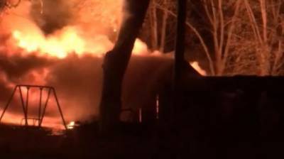 Пензенец поделился видео серьезного пожара на Галетной улице