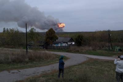 Взрывы на военных складах под Рязанью уничтожили 29 домов
