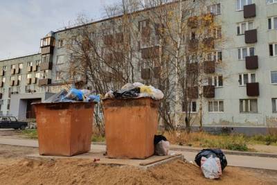 Глаз народа: «В сыктывкарском дворе устроили выставку мусорных контейнеров»