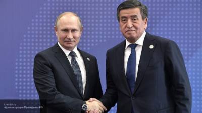 Путин предложил Жээнбекову помощь в урегулировании ситуации в Киргизии