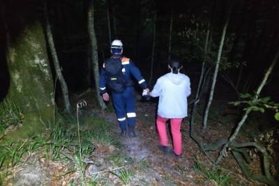 В Сочи спасли потерявшуюся в лесу туристку из Москвы
