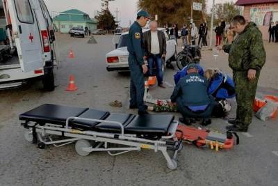 В Астраханской области пьяный водитель вылетел на встречку и протаранил мотоцикл