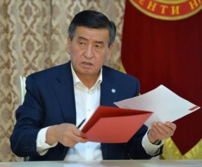 Президент Киргизии провел встречу с замглавы администрации Путина