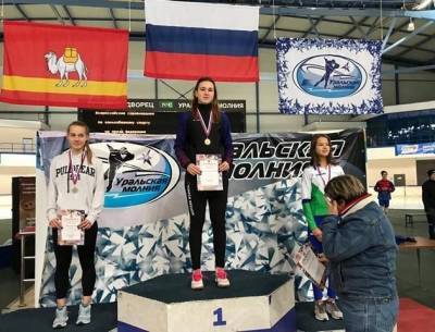 Северская конькобежка Валерия Сороколетова завоевала три золотых медали на всероссийских соревнованиях