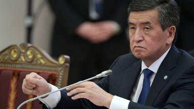 Президент Киргизии вернет постановление об утверждении нового премьера в парламент