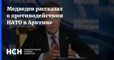 Медведев рассказал о противодействии НАТО в Арктике