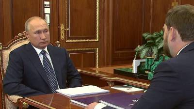 Владимир Путин встретился с руководителем Федерального агентства по делам национальностей