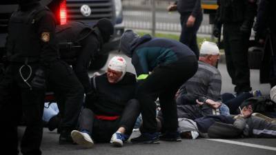 "Медиазона": при разгоне протестов в Минске пострадали 1376 человек