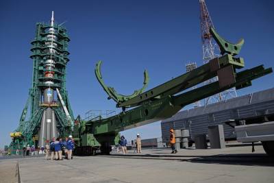 Останкинская башня проведет трансляцию запуска ракеты "Союз МС-17"