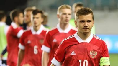 Лесовой довёл счёт в матче между молодёжными сборными России и Латвии до разгромного
