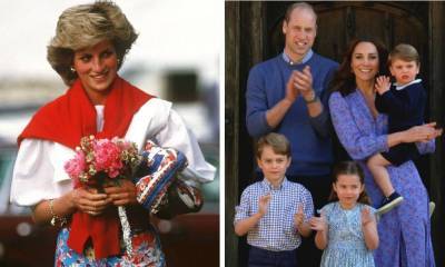 принц Уильям - принцесса Диана - герцогиня Кейт - принц Джордж - принцесса Шарлотта - Как Диана «влияет» на воспитание Джорджа, Шарлотты и Луи Кембриджских - skuke.net
