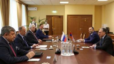 Секретарь Совбеза России провёл встречу с главой МИД Армении