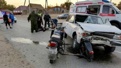 Под Астраханью два человека пострадали в ДТП по вине пьяного водителя