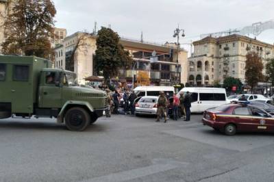 На столичном Крещатике спецназ с выстрелами провел задержание, - СМИ