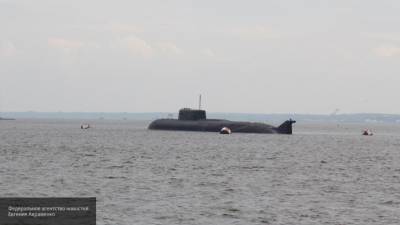 Атомная подводная лодка "Орел" провела учебную стрельбу крылатой ракетой