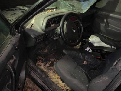 В Лисичанске разбили автомобиль известной правозащитницы
