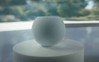 Apple анонсировала умную колонку HomePod mini