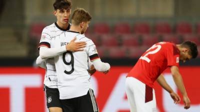 В драматичном матче Германия вырвала ничью в Швейцарии