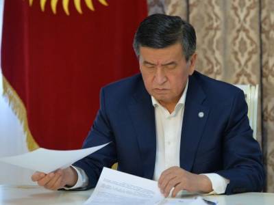 Президент Кыргызстана отказался утверждать новое правительство
