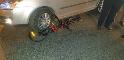 В Челябинске легковушка сбила женщину на велосипеде