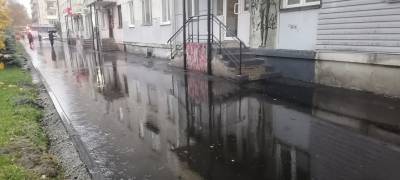 После дождя Петрозаводск вновь затопило (ФОТОФАКТ)
