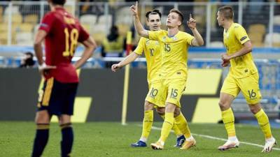 Лига наций: как выглядит турнирная таблица после победы Украины над Испанией