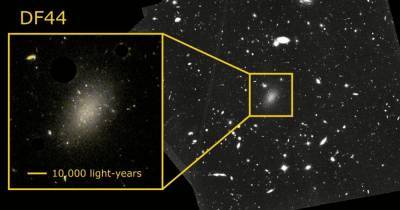 Разгадана тайна галактики, состоящей из темной материи