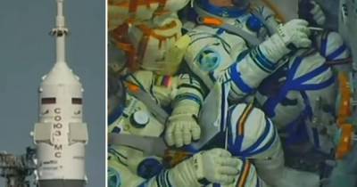 "Союз МС-17" с тремя членами экипажа на борту выведен на орбиту