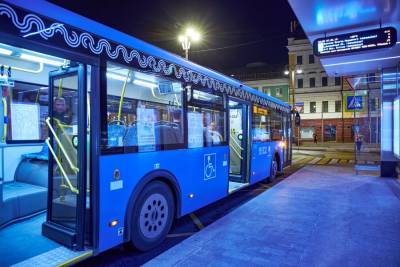 Два новых ночных маршрута автобусов запустят в столице с 14 ноября