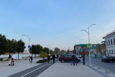 Первая вымощенная брусчаткой улица появилась в Казани