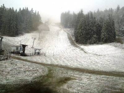 На Закарпатье выпал снег: синоптики предупредили об ухудшении погодных условий