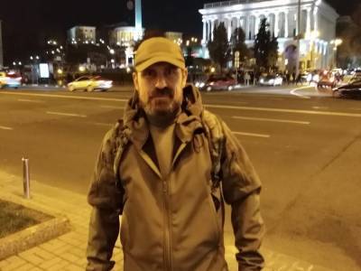 Совершивший акт самосожжения на Майдане украинский военный умер в больнице