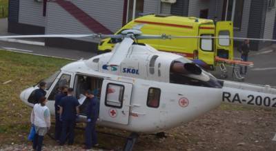 Вертолет санавиации слетал в Тулу за жителем Чебоксар