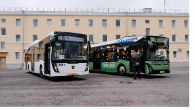 В Петербурге открылся первый комплекс для обслуживания автобусов на метане