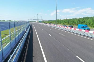 На развязке КАД с Мурманским шоссе перекроют две полосы