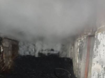 В Харьковской области произошел пожар на складе: сгорели 5 тонн угля