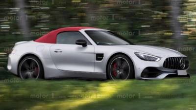 В интернете показаны рендеры нового Mercedes-AMG SL