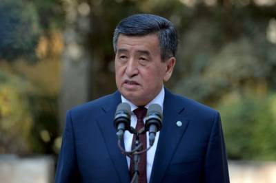 Президент Киргизии Жээнбеков уйдет в отставку после парламентских выборов