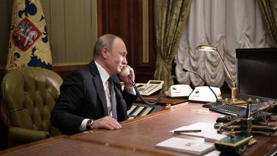 Путин провёл телефонные переговоры с Эрдоганом