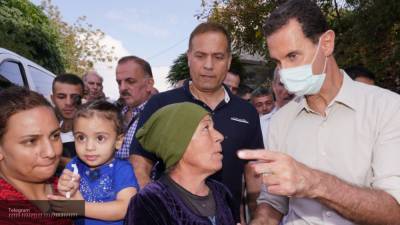 Глава Сирии обсудил с пострадавшими жителями Тартуса восстановление региона
